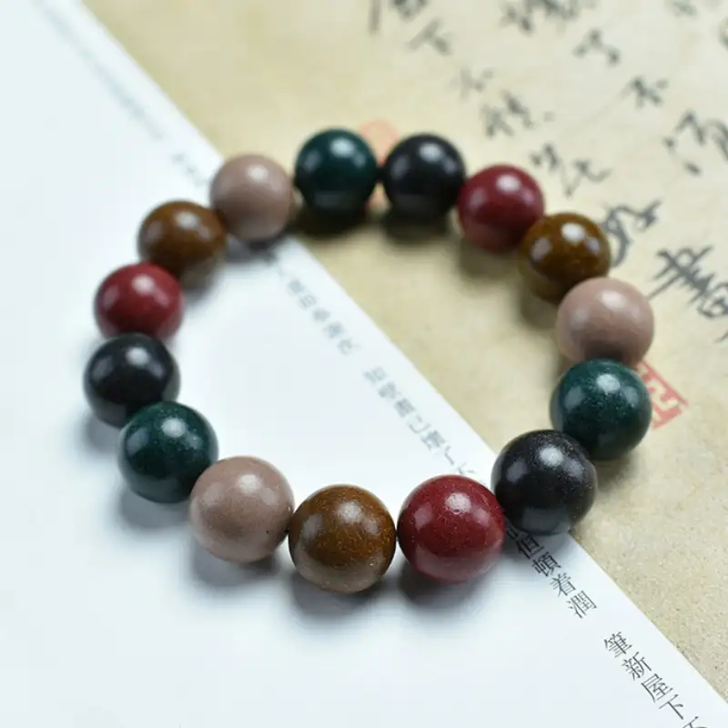 Meditation Bracelet - Traditional Chinese Medicine - Back View