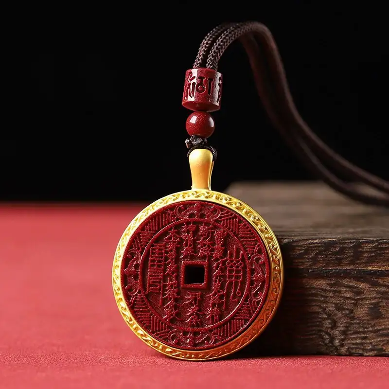 Mountain Spirit Talisman Coin - Taoism Charm 35mm