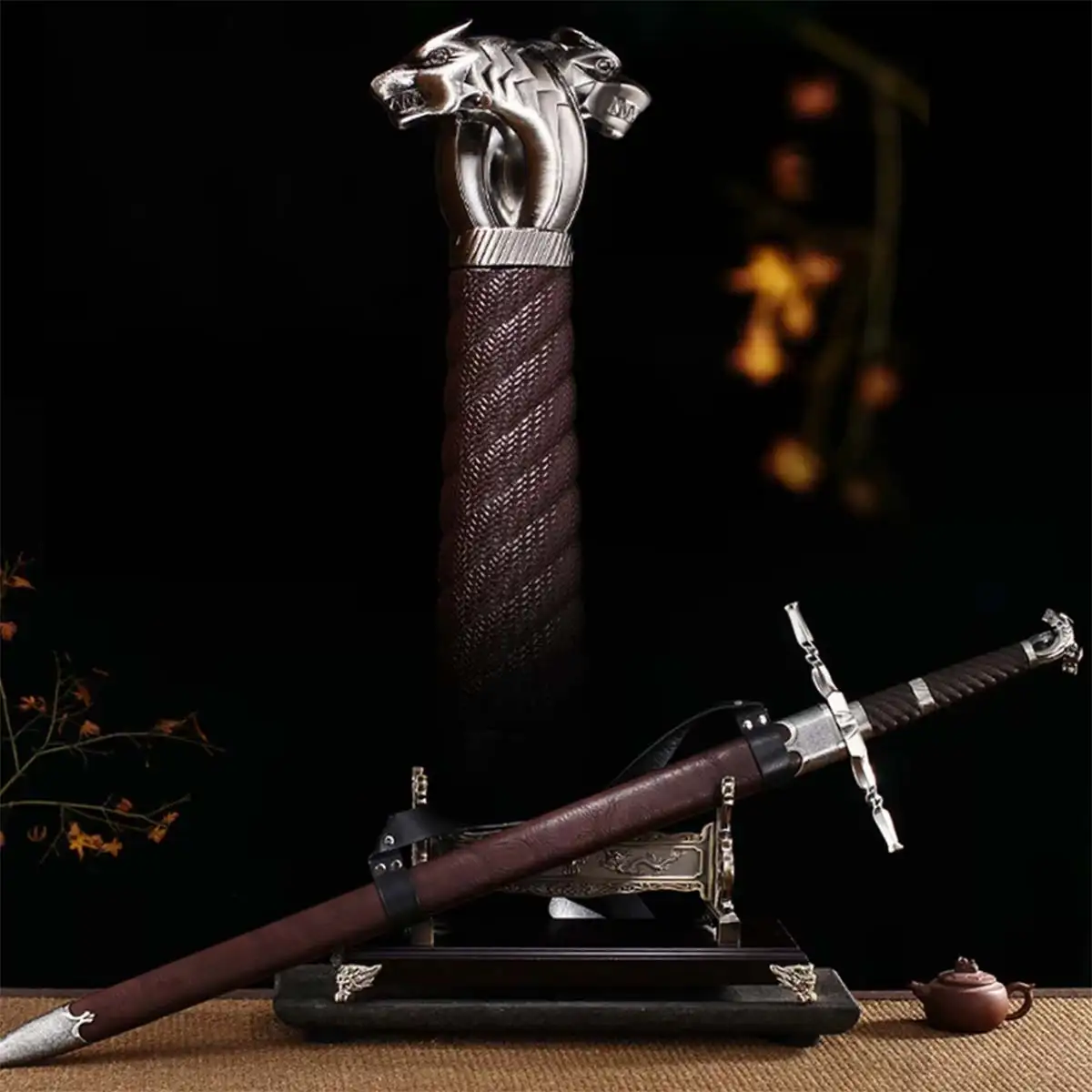 Griffin Steel Sword - The Witcher 3 Sword - Side View
