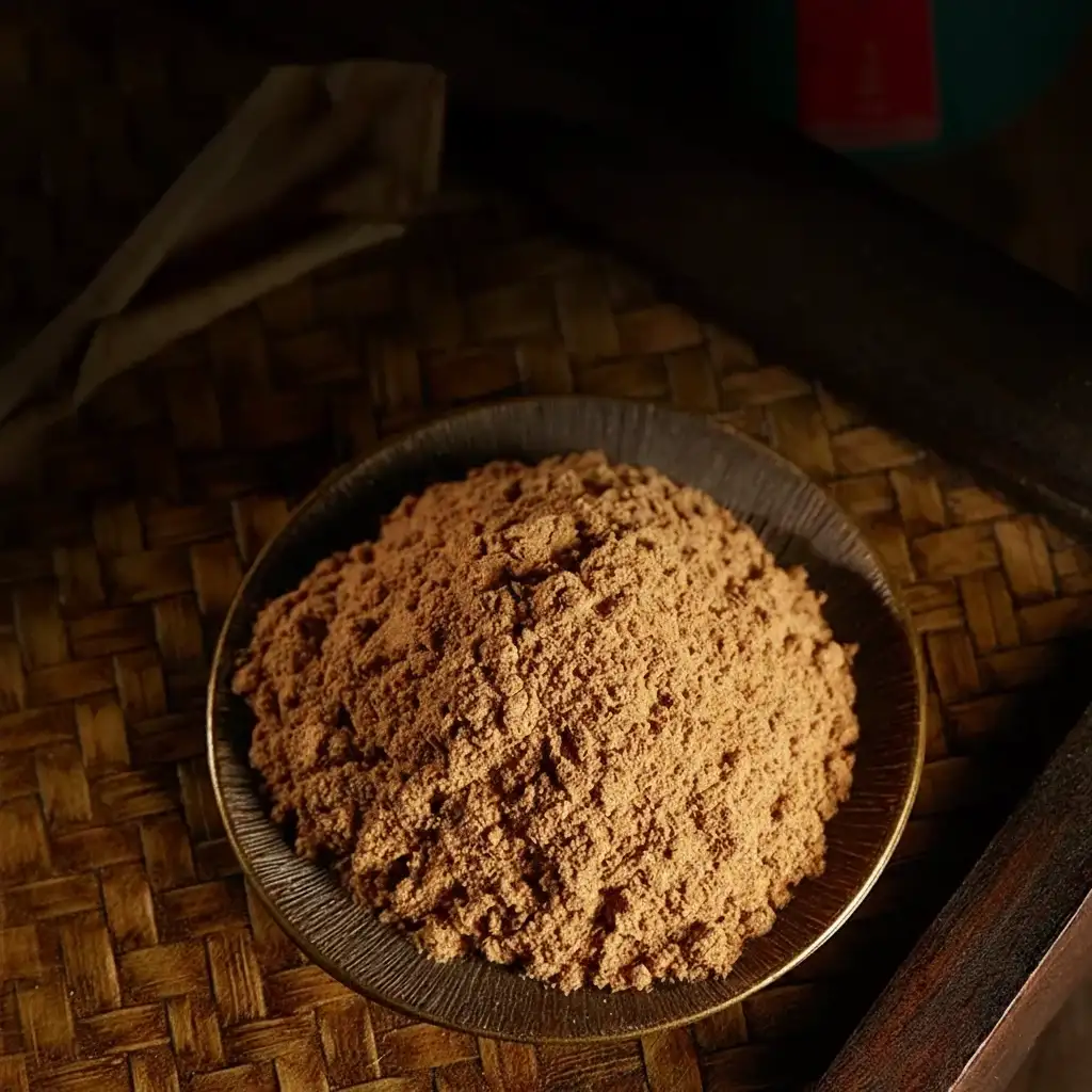Himalayan Eternal Oudh Sacred Incense Powder - Back View