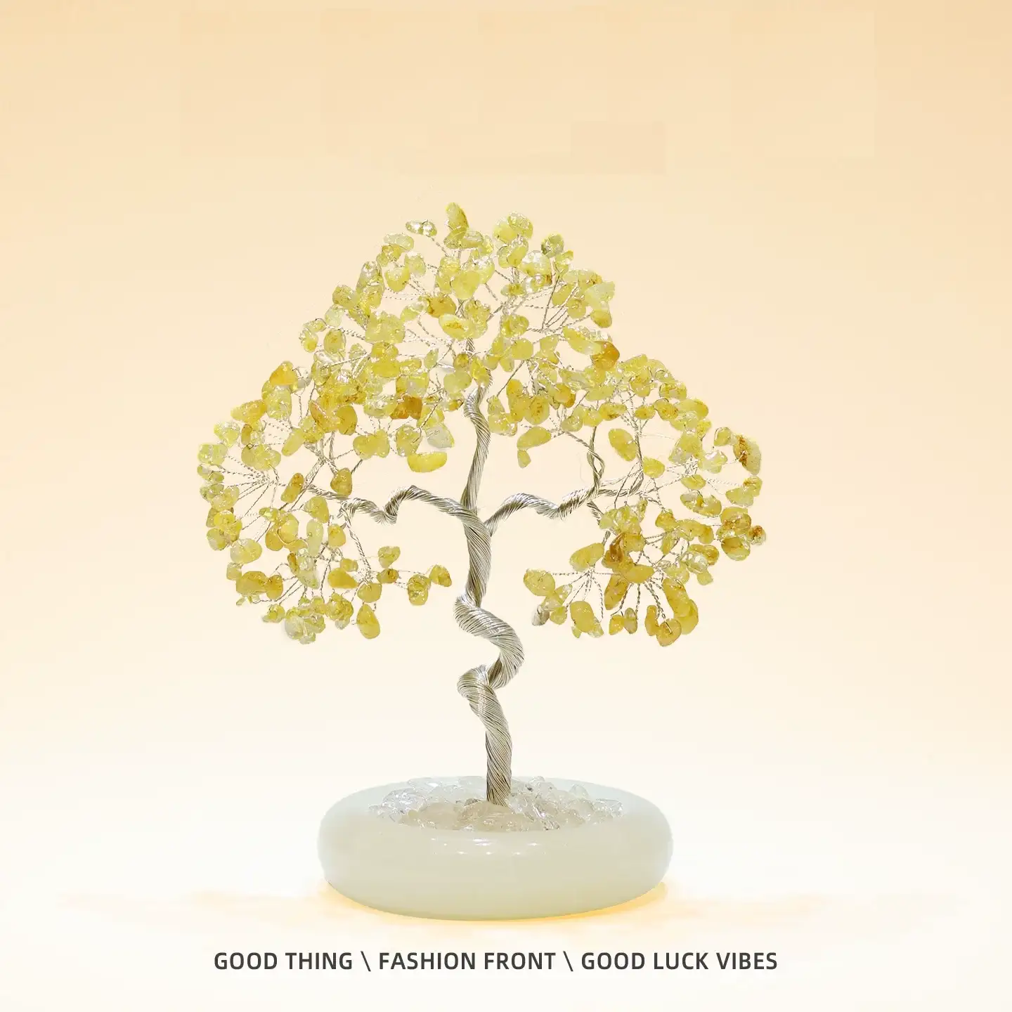 The Solar Flare: Prosperity Dynamo, feng shui energy tree 20mm yellow