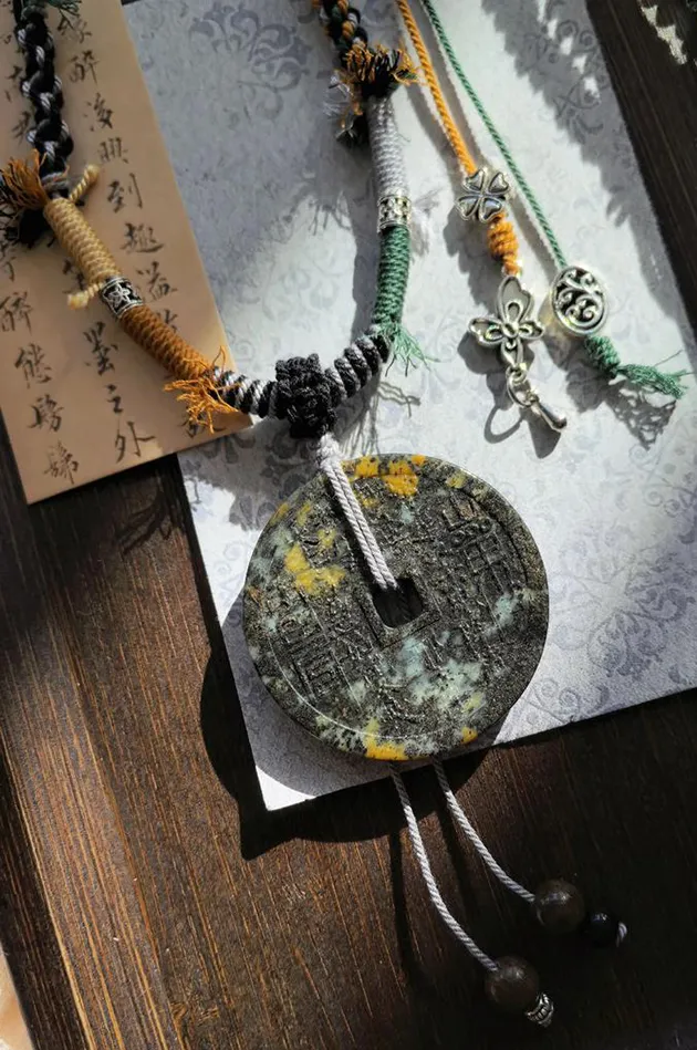 Mountain Spirit Talisman Coin - Taoism Charm