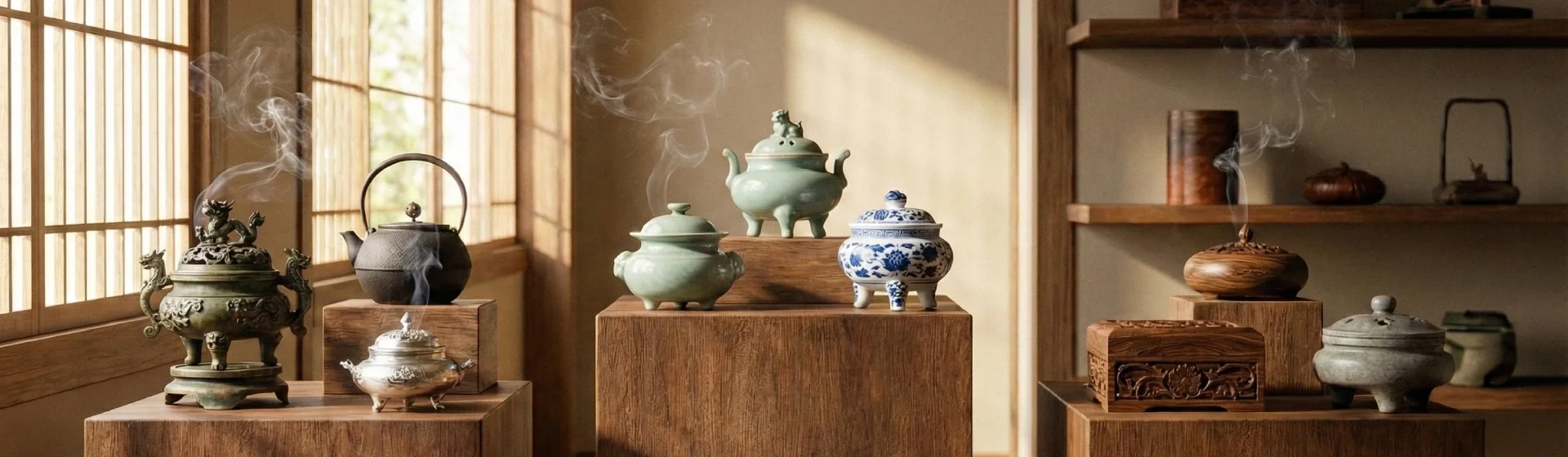 Artisan Incense Burner Collection for Zen Decor