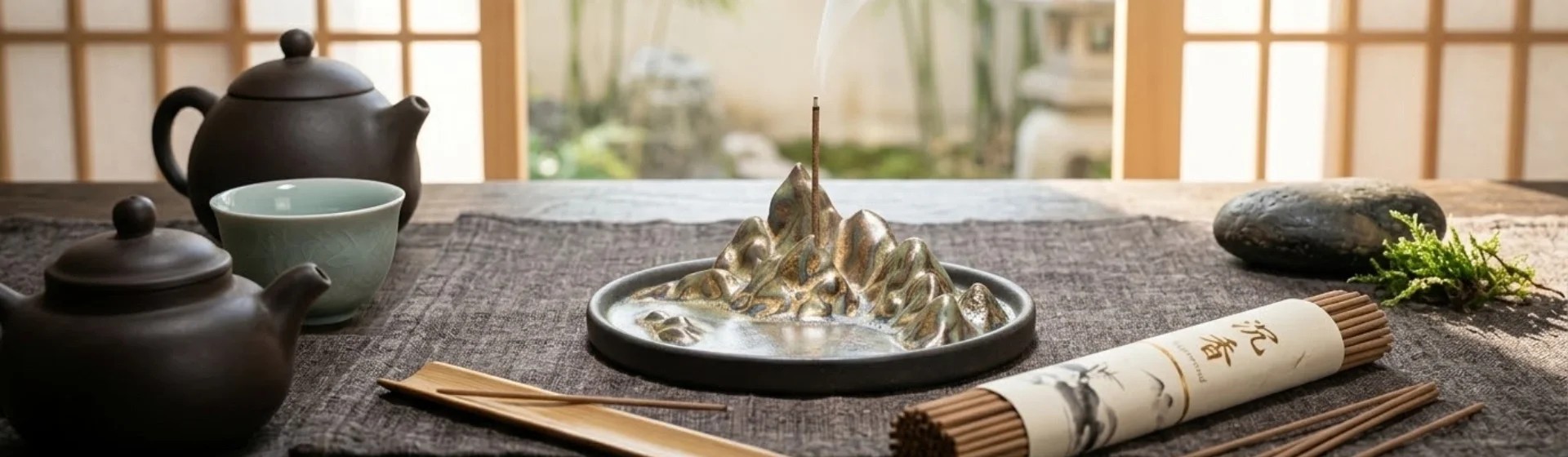 Handcrafted unique ceramic incense burner and cool pottery incense holder