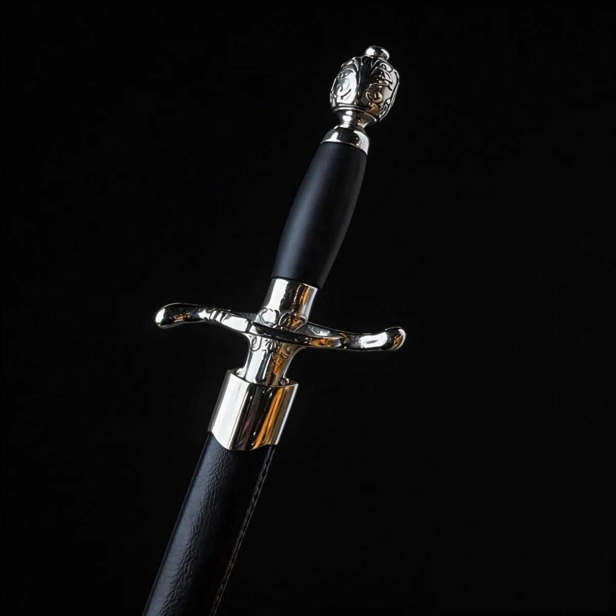Premium Needle Sword Replica – Arya Stark's Game of Thrones Collectible Mirror Polished Fittings - Blunt Blade silver