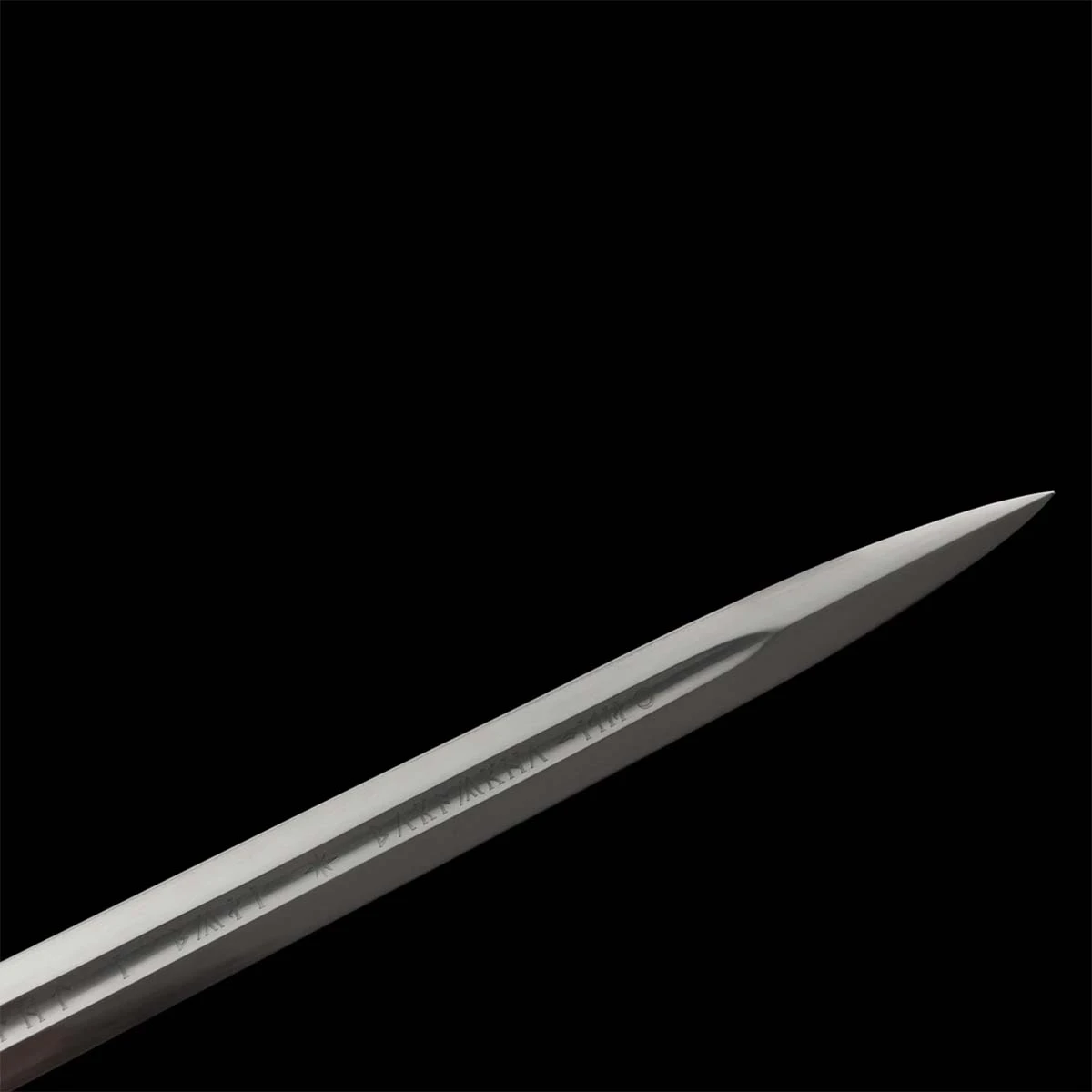 Narsil: The Sword of King Elendil – Limited Heritage Edition Raw Steel Fittings - Blunt Blade silver
