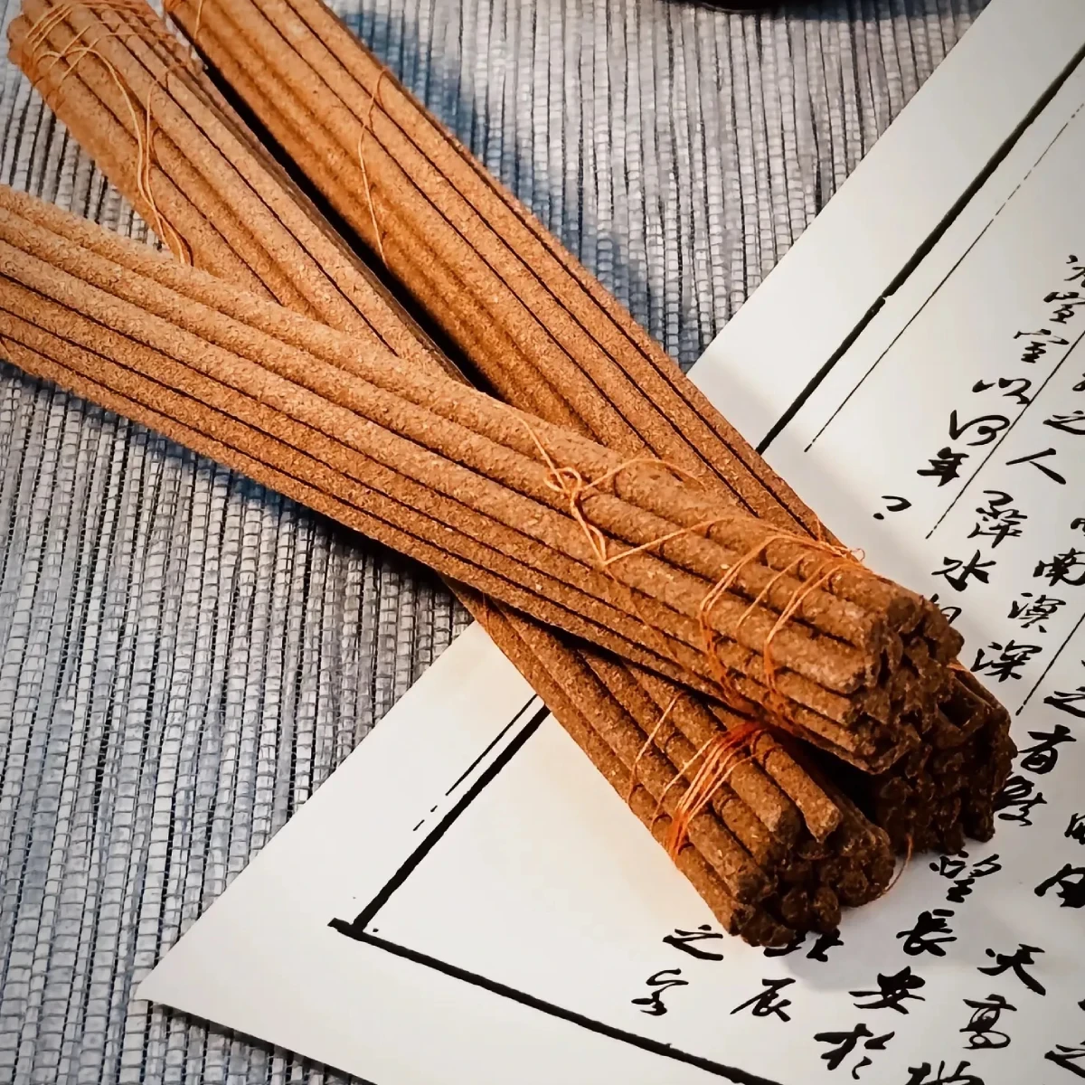 Traditional Sacred Tibetan Incense Sticks - Back View