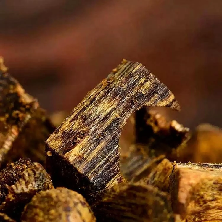 Sinensis Green Kyara· Mystic Vintage Agarwood - Detail Shot