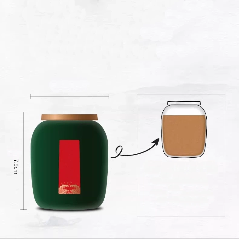 Himalayan Eternal Oudh Sacred Incense Powder - Side View