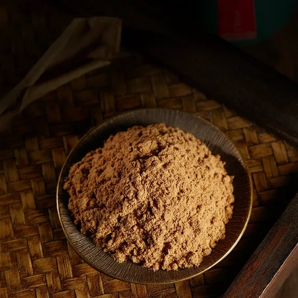 Himalayan Eternal Oudh Sacred Incense Powder - Back View