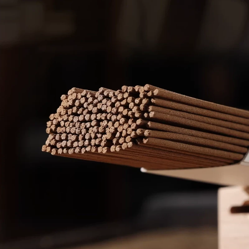 Premium Natural Incense Sticks - Hand-Rolled for Relaxation and Mindfulness 80 sticks brown